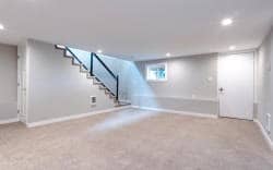 Property Clean out finished basement